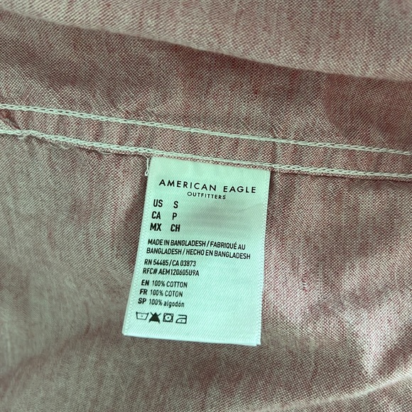 AMERICAN EAGLE Button Up Shirt - Picture 4 of 4